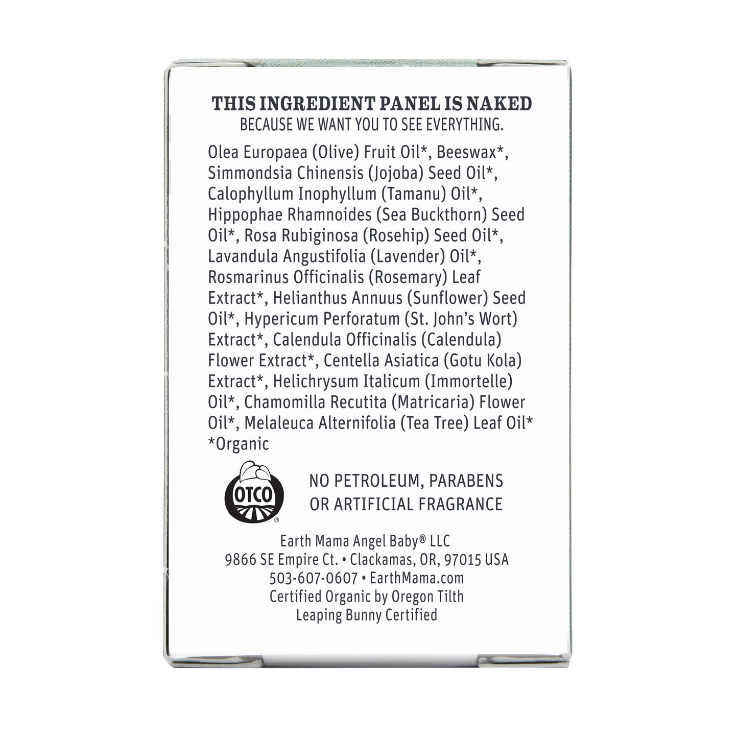 Earth Mama Organic Skin and Scar Balm