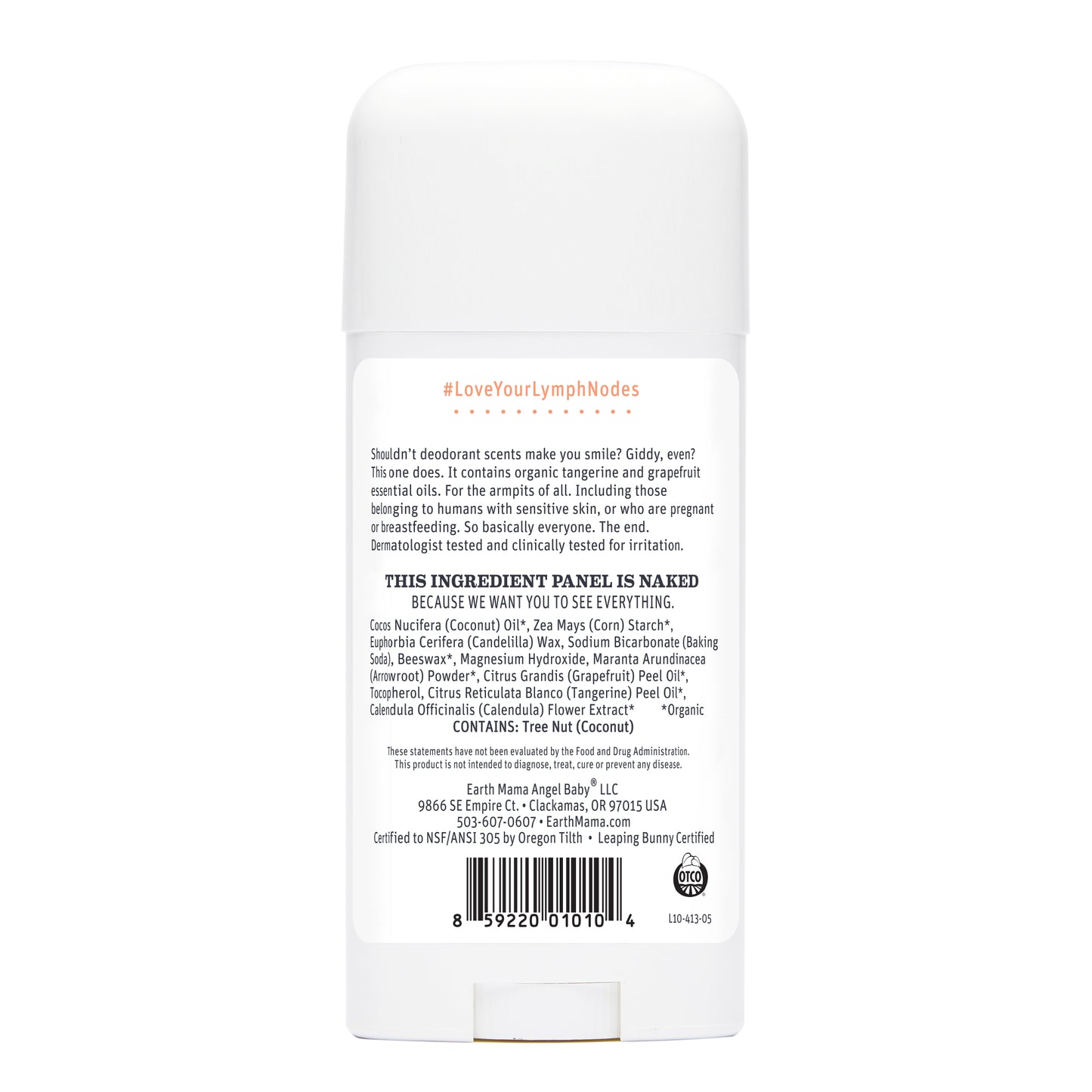 Earth Mama Bright Citrus Deodorant