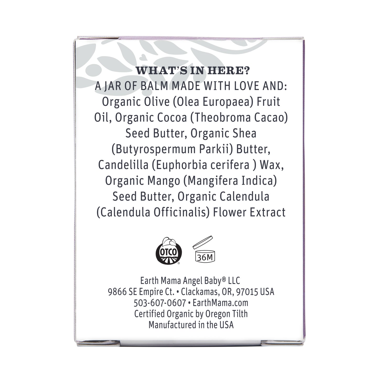 Earth Mama Vegan Nipple Butter