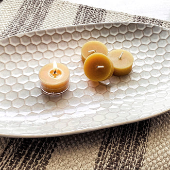 Allie Bee Candle Co Beeswax Tea Light Candle