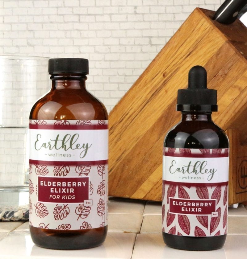 Earthley Elderberry Elixir, Kids