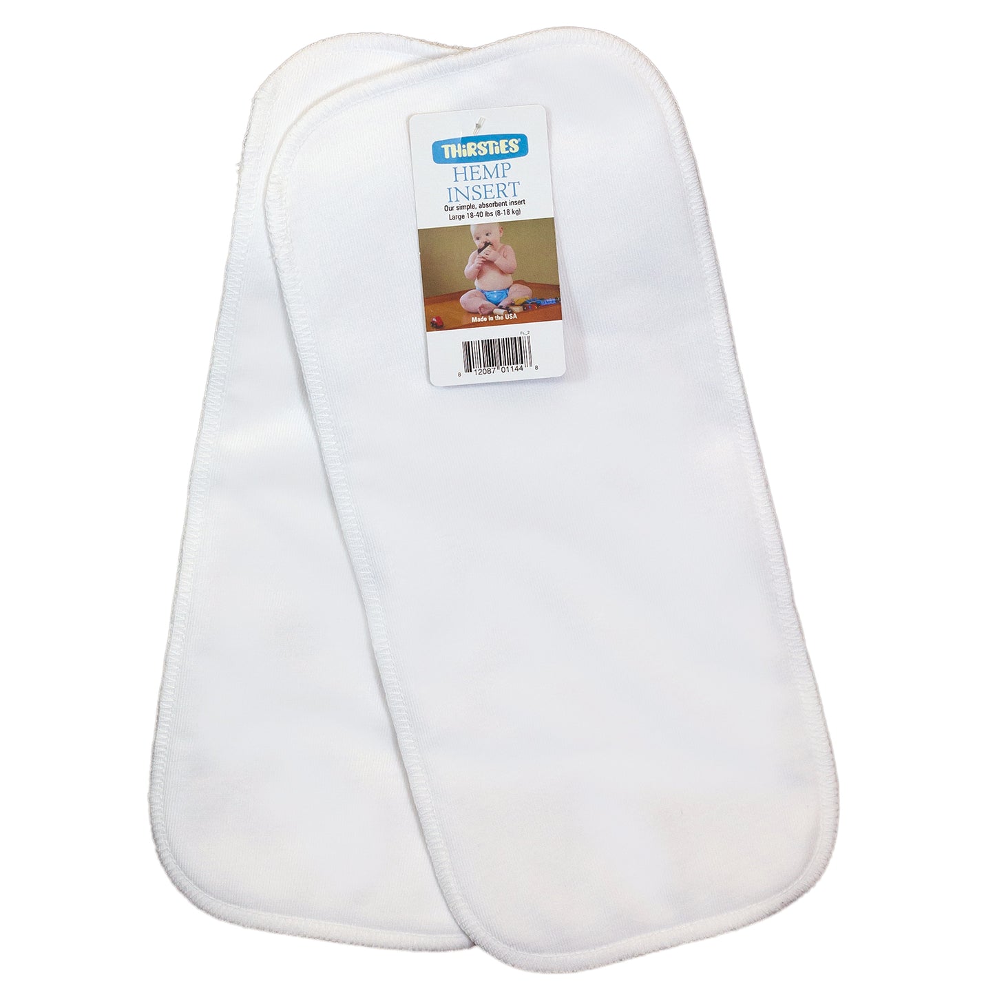 Thirsties Hemp Insert - 2 pack