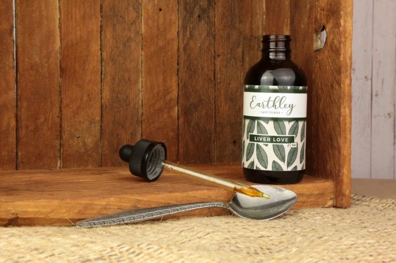 Earthley Liver Love Herbal Tincture, Alcohol Free