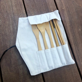 Bamboo Switch Bamboo Travel Cutlery - Beige