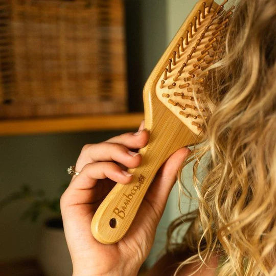 Bamboo Switch Bamboo Paddle Hairbrush - Adult