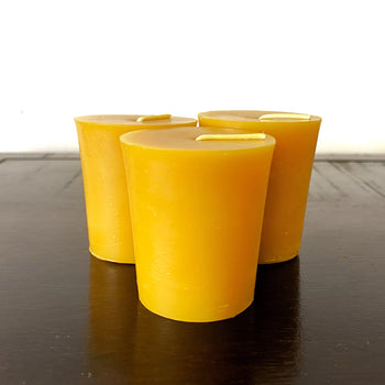 Allie Bee Candle Co Beeswax Votive Candle