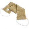 Bamboo Switch Sisal Linen Back Exfoliating Strap