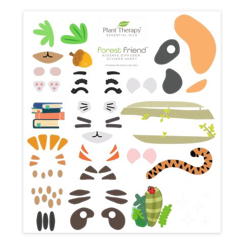 Plant Therapy Forest Friend Diffuser with Sticker Sheet