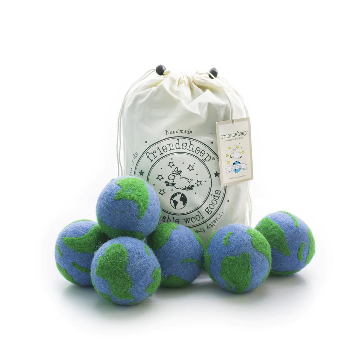 Friendsheep Mama Earth Eco Dryer Balls - Set of 6