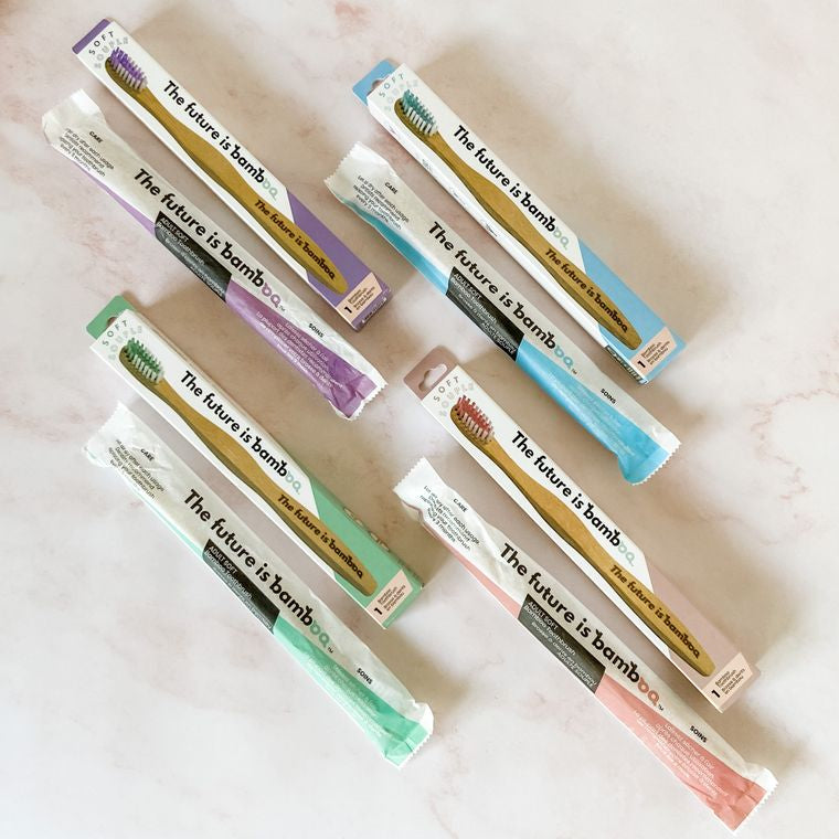 The future is bamboo Adult Soft Toothbrush