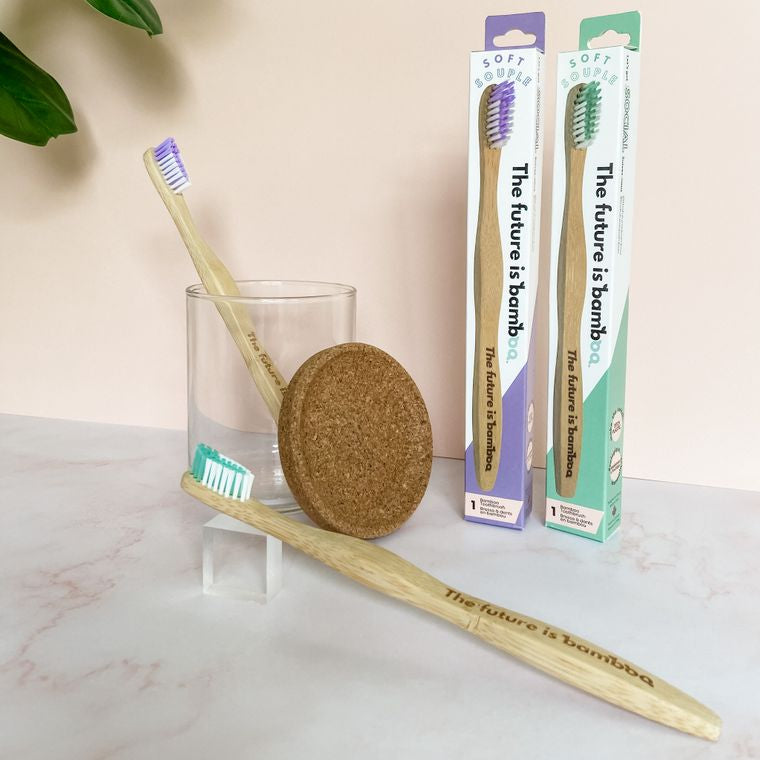 The future is bamboo Adult Soft Toothbrush