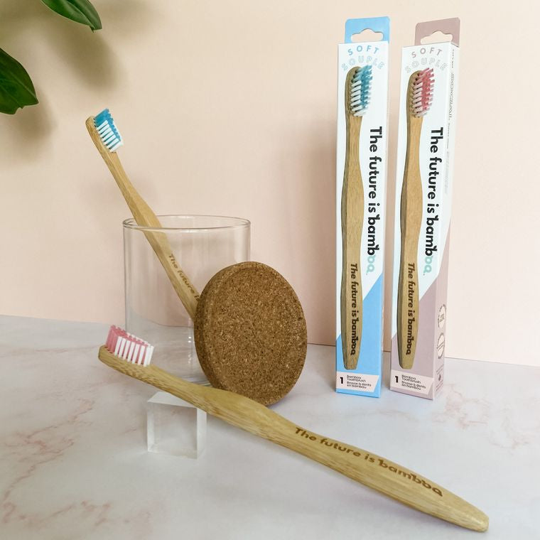 The future is bamboo Adult Soft Toothbrush