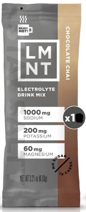 LMNT Hot Chocolate and Coffee Mixer - Chocolate Salt Electrolytes