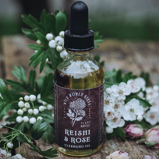 Wild Women Herbs Reishi & Rose Cleansing Oil