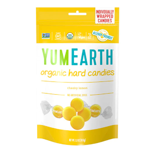 YumEarth Organic Cheeky Lemon Hard Candies 3.3 oz