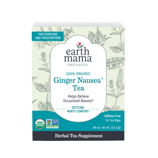 Earth Mama Organic Ginger Nausea Tea