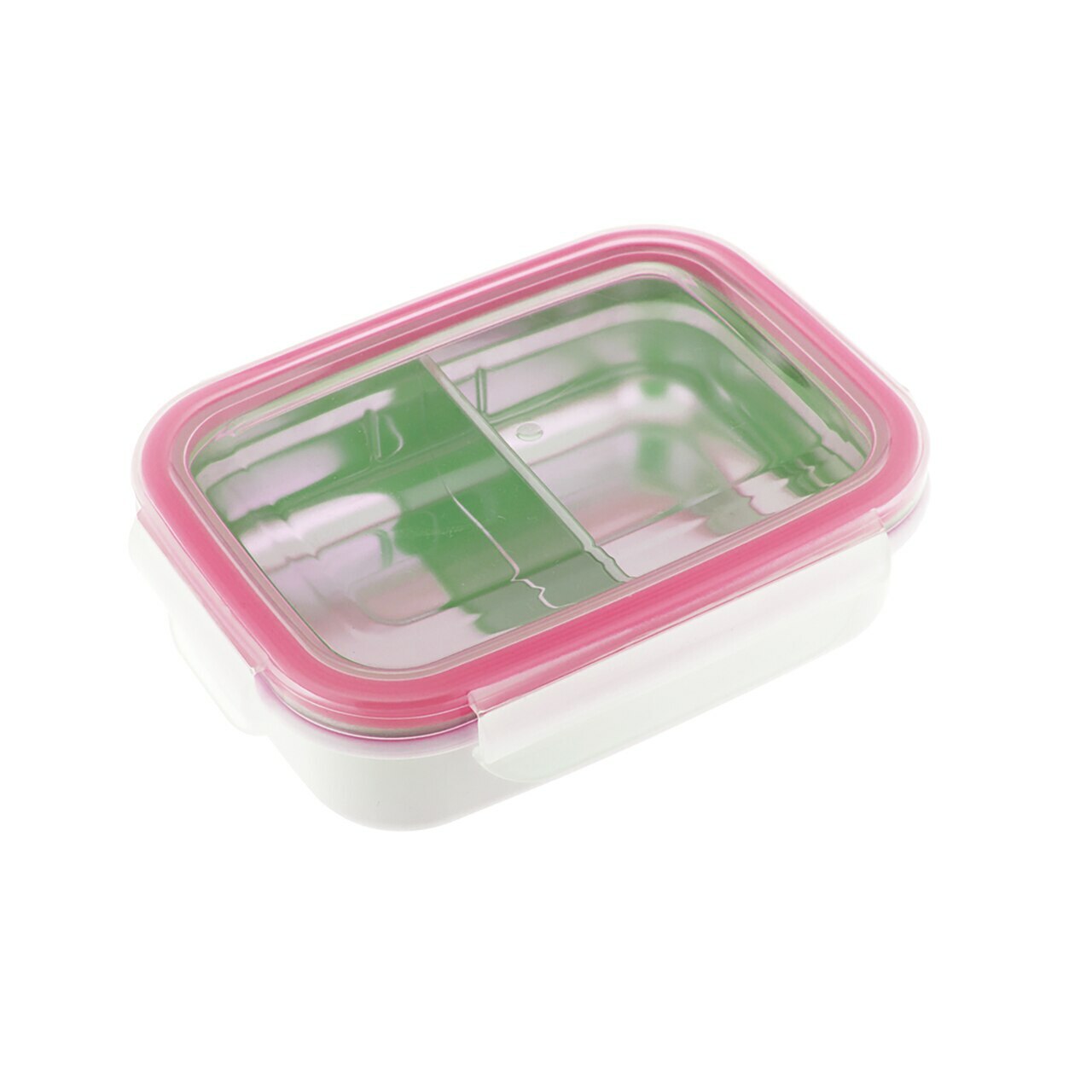 Innobaby Stainless Steel Divided Snack Bento w/Leakproof Lid