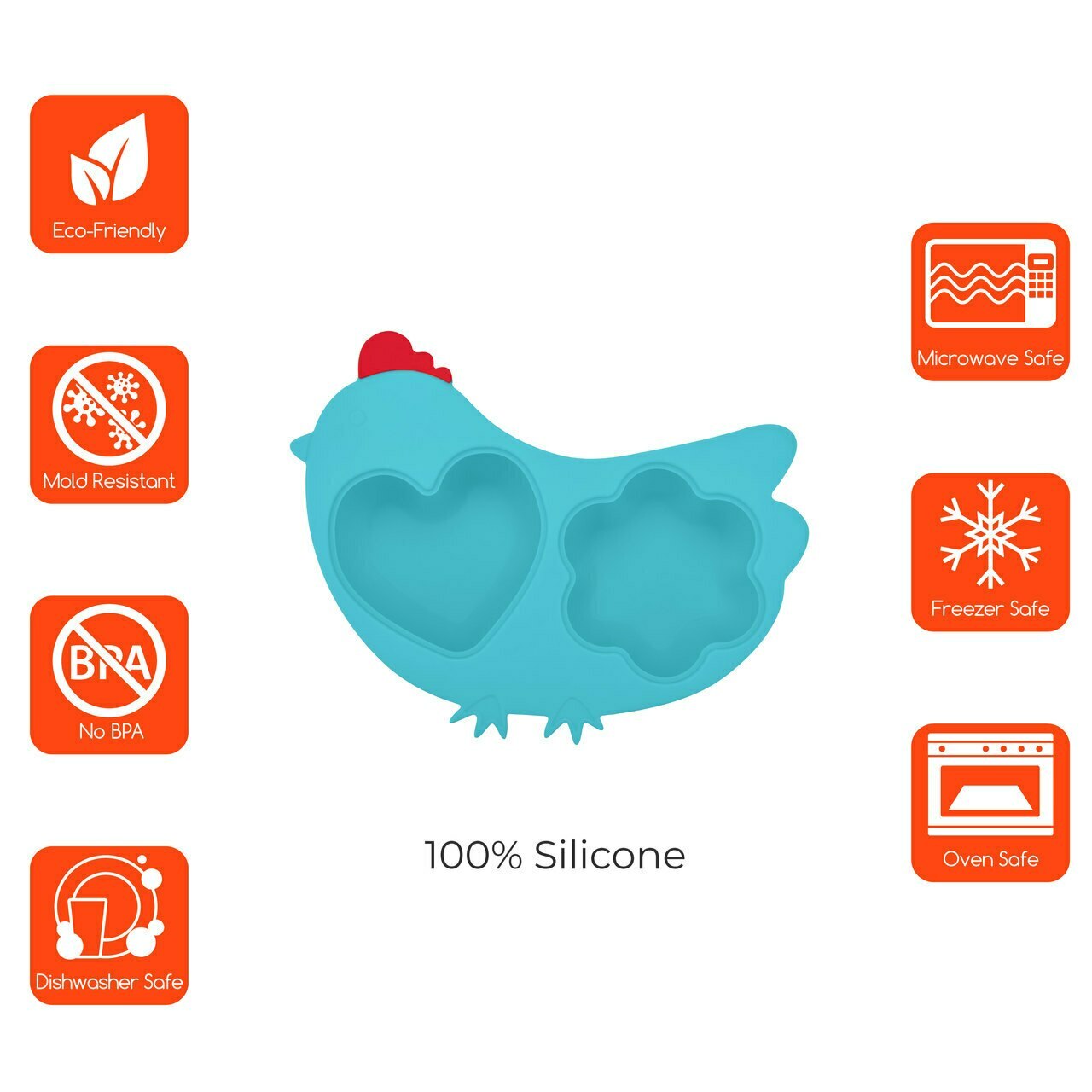 Innobaby Din Din SMART Silicone Chicken Steamer