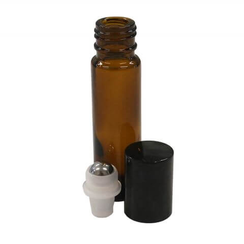 Plant Therapy Amber Glass Roll-On Bottle