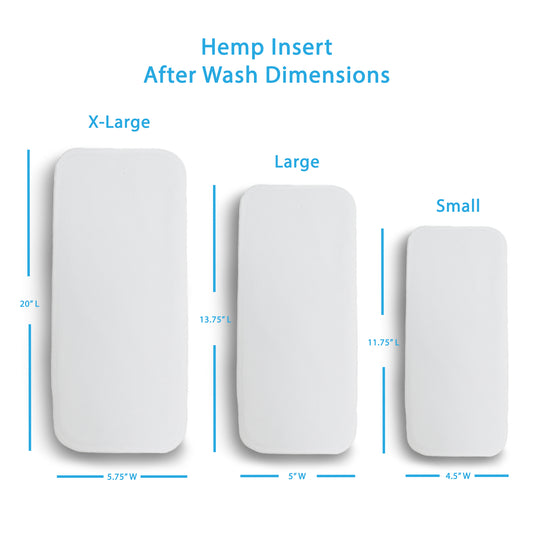 Thirsties Hemp Insert - 2 pack