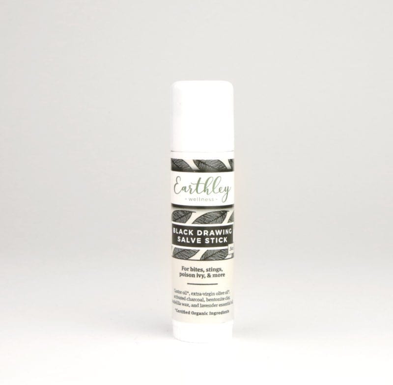 Earthley Black Drawing Salve Stick