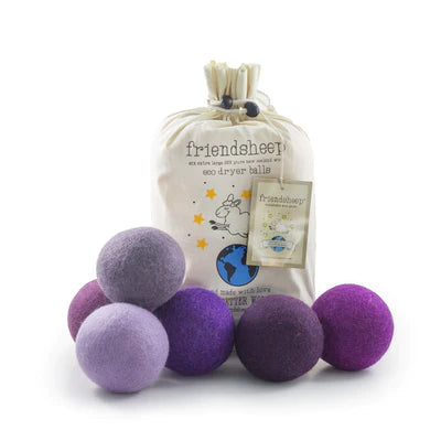 Friendsheep Purple Haze Eco Dryer Balls - Set of 6