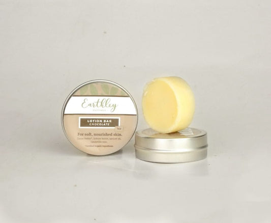 Earthley Chocolate Lotion Bar - Unscented