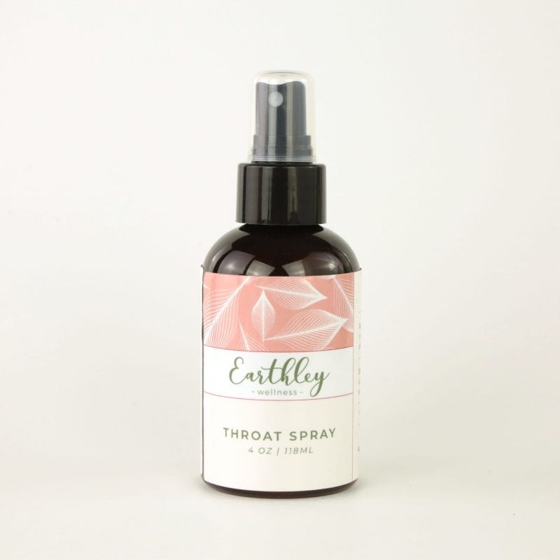 Earthley Herbal Throat Spray - 4oz